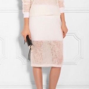 Alexander Wang Crinkle Knit Layer Skirt